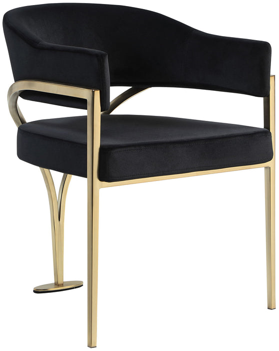 Madelyn - Dining Chair (Set of 2) - Brushed Brass - Simple Home Plus