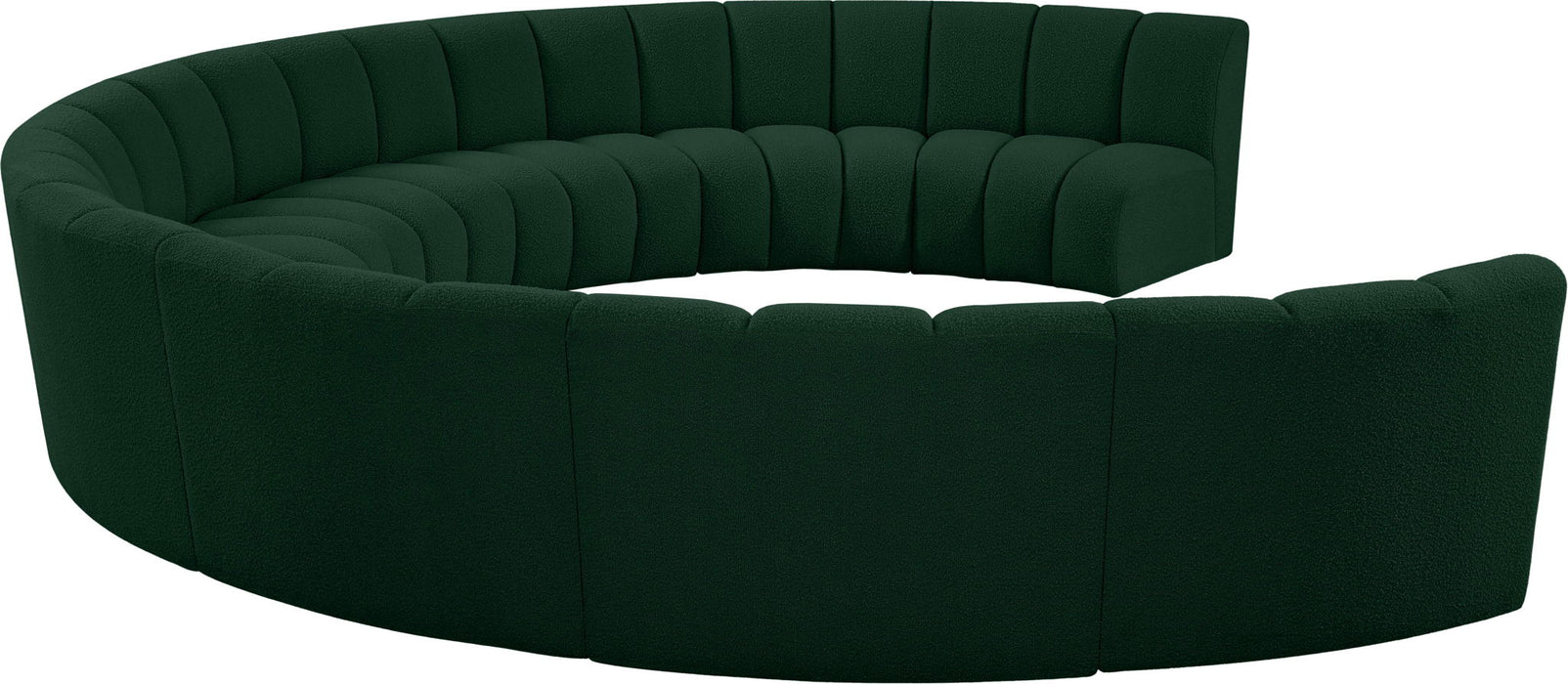 Infinity - 9 Piece Boucle Modular Sectional - Simple Home Plus