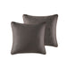 Bitter Creek - California King Oversized Comforter Set - Gray / Brown - Simple Home Plus