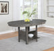 Lavon - Oval Extension Leaf Dining Table - Simple Home Plus