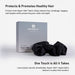 Hyper-Silk - Plush Performance Scrunchie - Black - Simple Home Plus