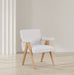 Woodloch - Accent Chair With Natural Frame - Simple Home Plus