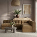 Rummi - Armless Velvet Performance Fabric Upholstered 4 Piece Modular Sectional - Simple Home Plus