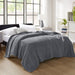 Dream Soft Heated - Full Blanket - Gray - Simple Home Plus