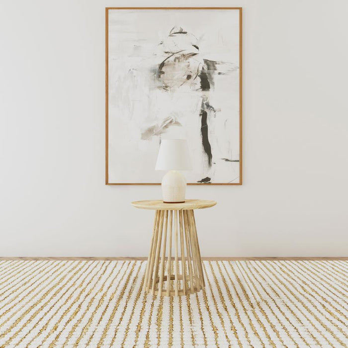 Touhy - Round Solid Wood Table - Simple Home Plus