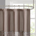 Aubrey - Shower Curtain - Blue / Brown - Simple Home Plus
