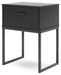 Socalle - One Drawer Night Stand - Simple Home Plus