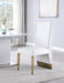 Porsha - Dining Chair (Set of 2) - Gold Base - Simple Home Plus