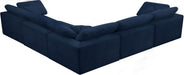 Cozy - 5 Piece Modular Corner Sectional - Simple Home Plus