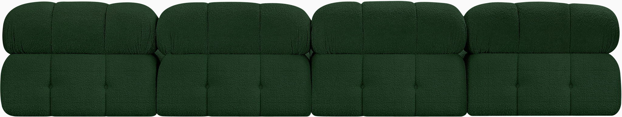 Ames - 4 Seat Modular Armless Sofa - Simple Home Plus