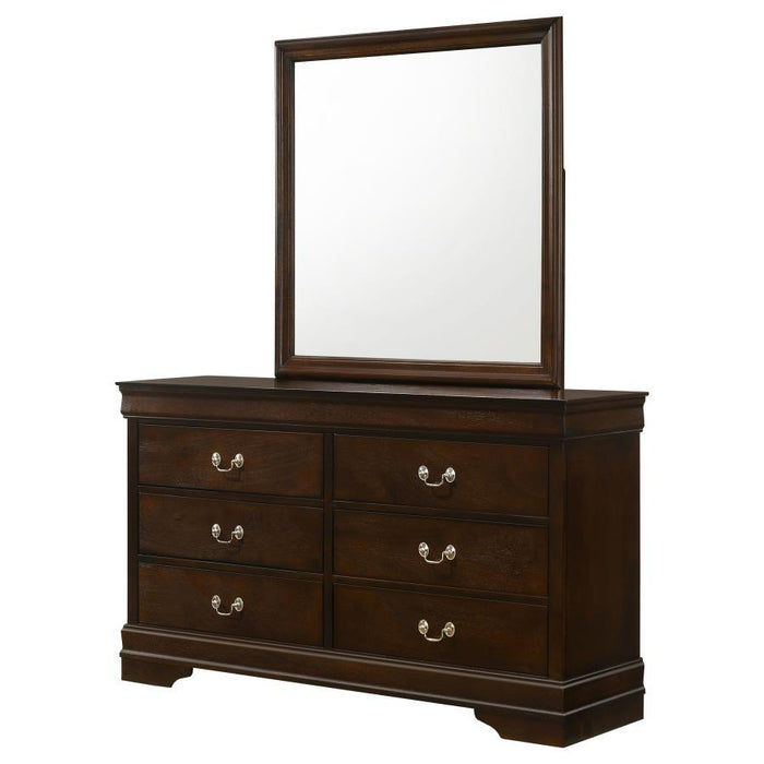 Louis Philippe - Six-Drawer Dresser - Simple Home Plus