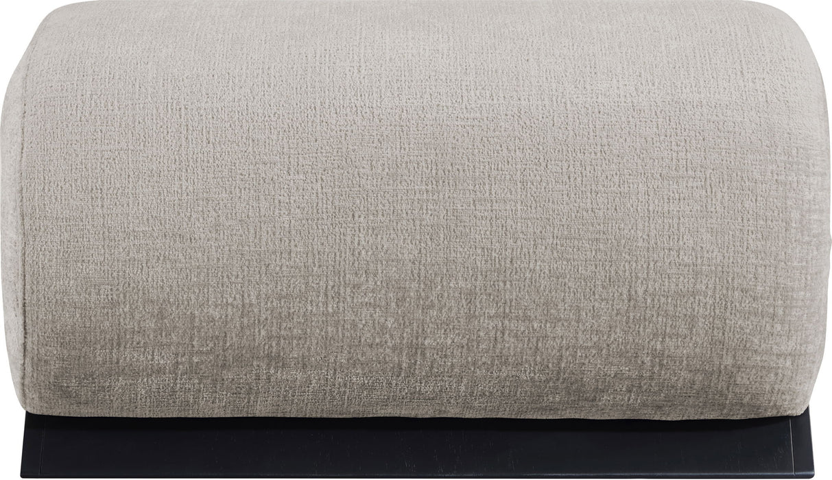 Akira - Fabric Upholstered Ottoman - Simple Home Plus