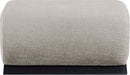 Akira - Fabric Upholstered Ottoman - Simple Home Plus