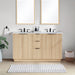 Willard - Engineered Stone And Solid Wood Bathroom Vanity - Simple Home Plus