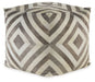 Hartselle - Brown - Pouf - Simple Home Plus