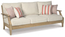 Clare View - Beige - Sofa with Cushion - Simple Home Plus