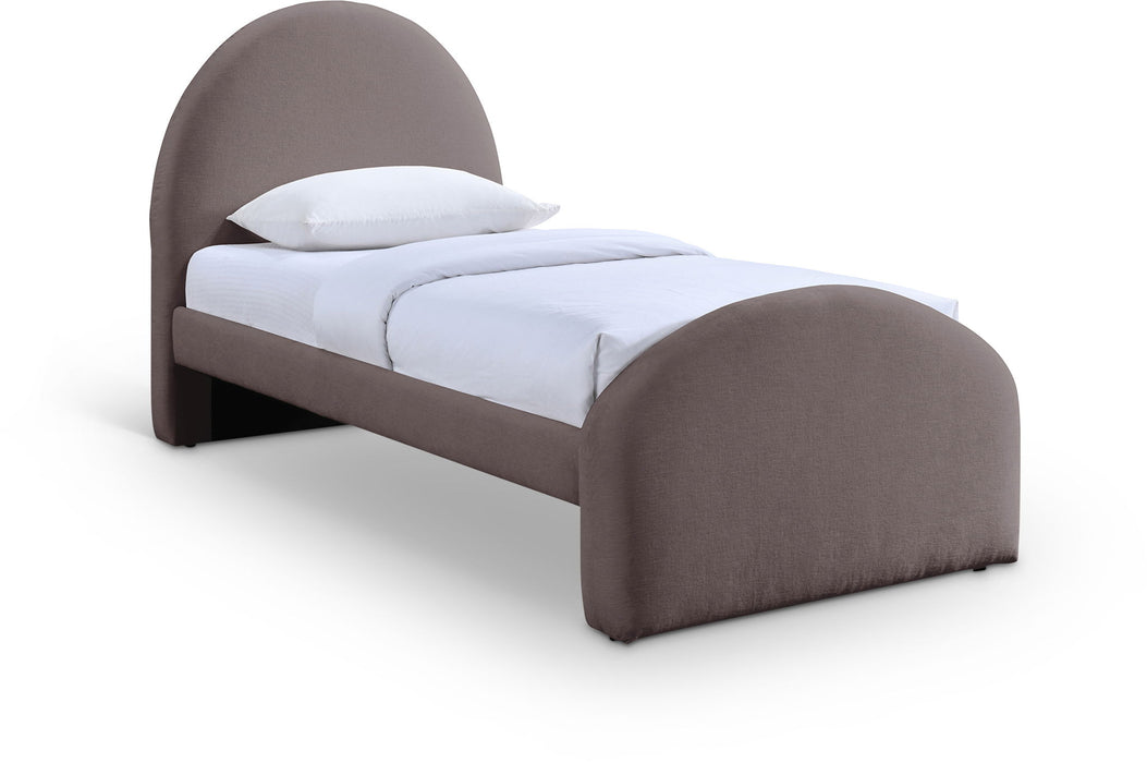 Andaz - Chenille Fabric Upholstered Bed - Simple Home Plus