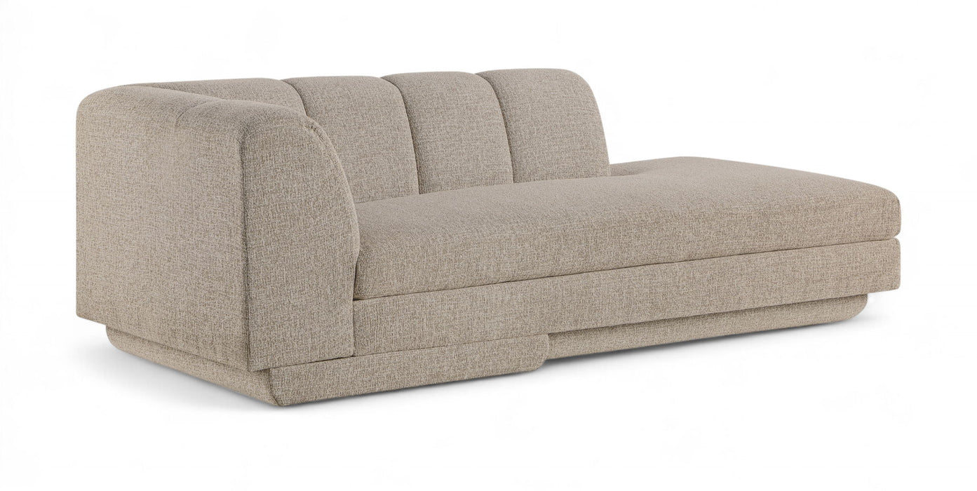 Modari - Fabric Upholstered Chaise - Simple Home Plus