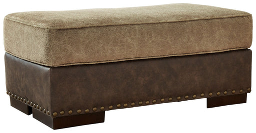Alesbury - Chocolate - Ottoman - Simple Home Plus