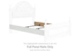 Kozlani - Full Panel Rails - White - Simple Home Plus