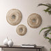 Ella - Corn Leaves Wall Decoration (Set of 3) - Neutral - Simple Home Plus