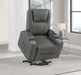 Armstrong - Upholstered Power Lift Massage Recliner - Simple Home Plus