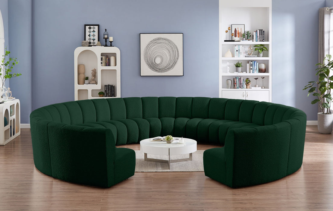 Infinity - 11 Piece Boucle Modular Sectional - Simple Home Plus