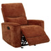 Navarro - Chenille Upholstered Glider Recliner - Simple Home Plus