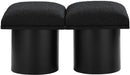 Pavilion - 2 Piece Modular Bench With Black Base - Simple Home Plus