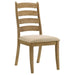 Danvers - Wood Dining Side Chair (Set of 2) - Brown Oak - Simple Home Plus
