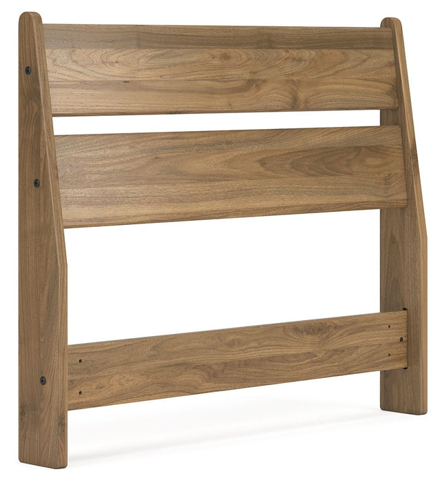 Deanlow - Twin Panel Headboard - Honey - Simple Home Plus