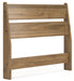 Deanlow - Twin Panel Headboard - Honey - Simple Home Plus