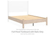 Cadmori - Full Panel Footboard With Rails - Tan - Simple Home Plus