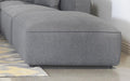 Jennifer - Square Upholstered Ottoman - Simple Home Plus