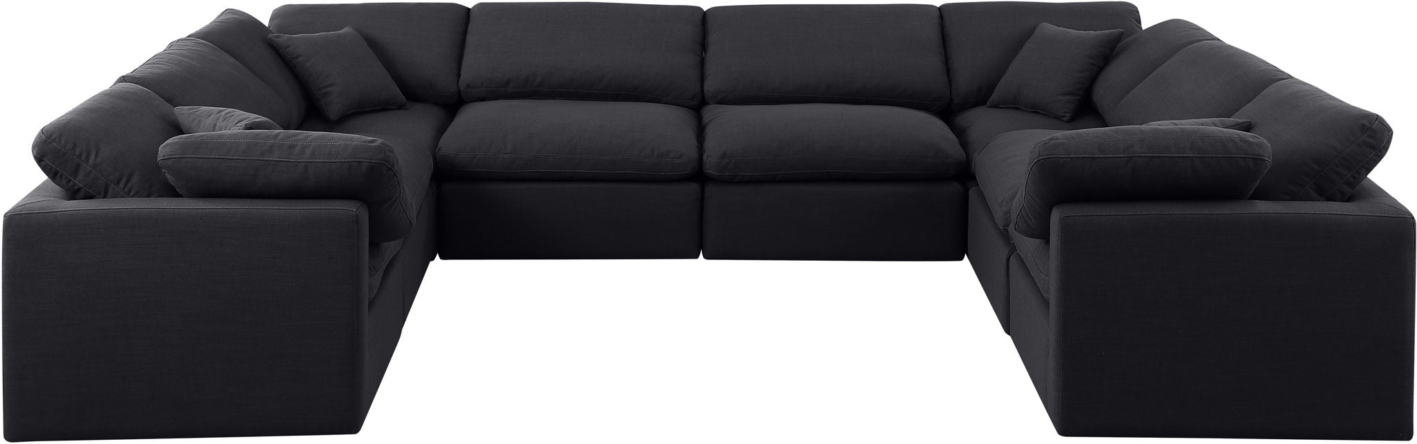 Indulge - Linen 8 Piece Modular Sectional - Simple Home Plus