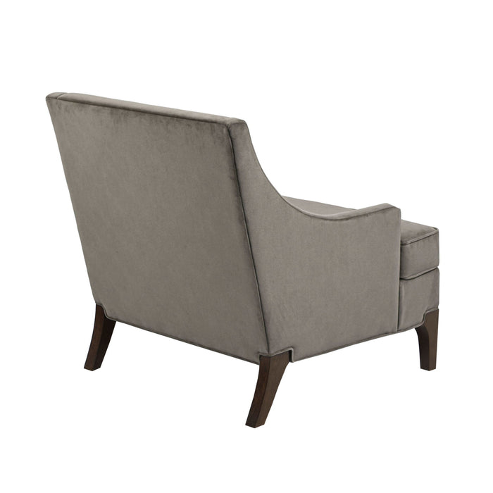 Anna - Arm Accent Chair - Light Gray - Simple Home Plus