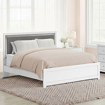 Maeling - Upholstered Panel Headboard - Simple Home Plus