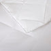 1000 Thread Count Cotton Rich - Rich Diamond Quilting Down Alternative Full Comforter - White - Simple Home Plus