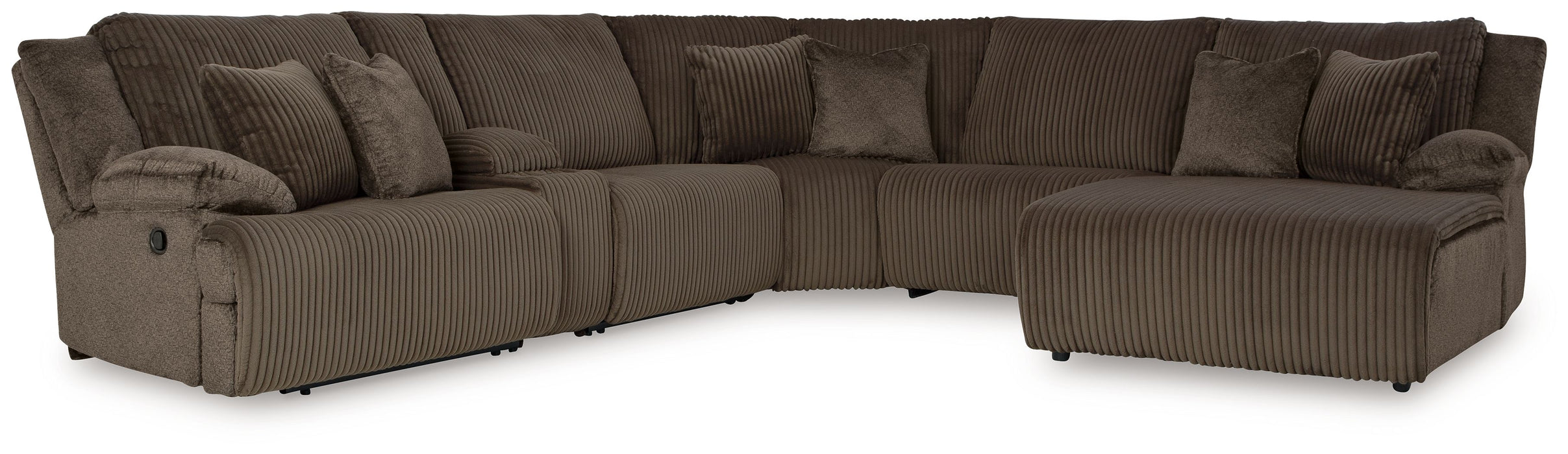 Top Tier - Reclining Sectional - Simple Home Plus