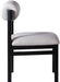 Roundhill - Fabric Dining Chair (Set of 2) - Black Frame - Simple Home Plus