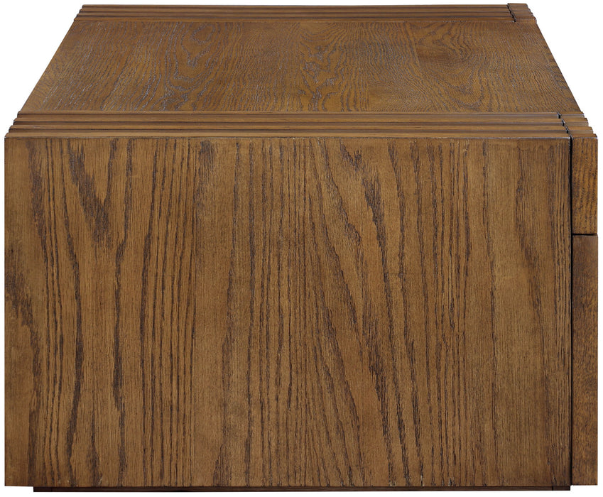 Stanton - Oak Veneer And Solid Wood Table - Simple Home Plus