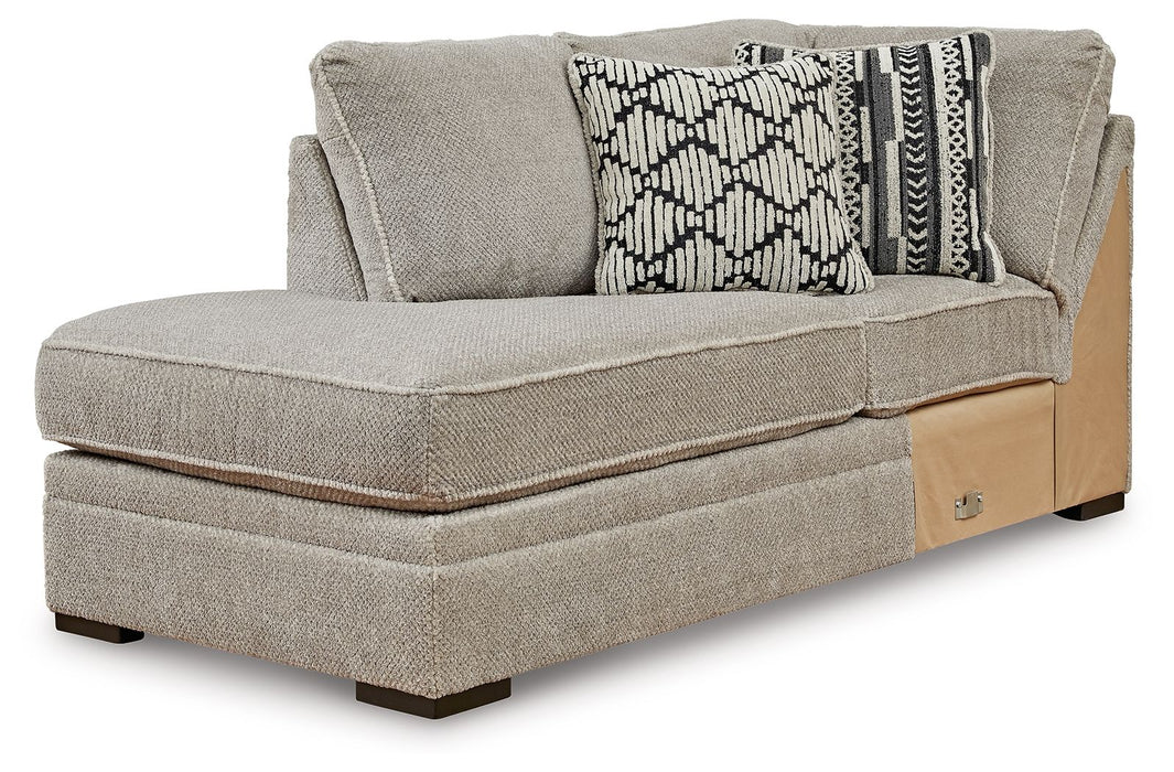 Calnita - Laf Corner Chaise - Sisal - Simple Home Plus