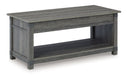 Freedan - 3 Pc. - Coffee Table, 2 End Tables - Grayish Brown - Simple Home Plus