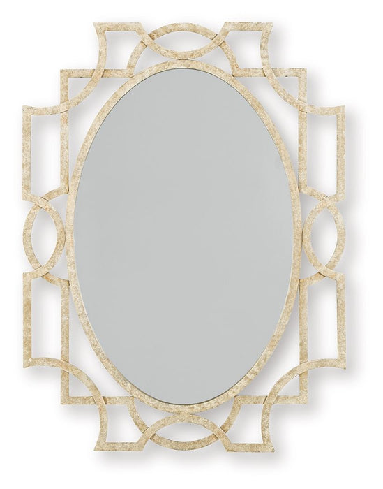 Fulkmore - Antique Gold Finish - Accent Mirror - Simple Home Plus