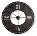 Lytle - Wall Clock - Antique Brown - Simple Home Plus