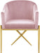 Xavier - Dining Chair with Gold Legs - Simple Home Plus