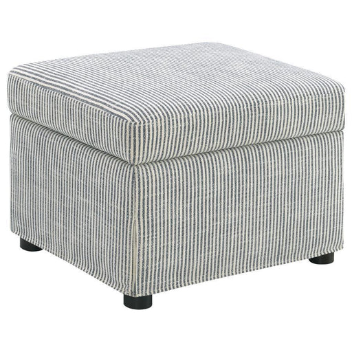 Winter - Upholstered Hydraulic Lift Top Storage Ottoman - Simple Home Plus