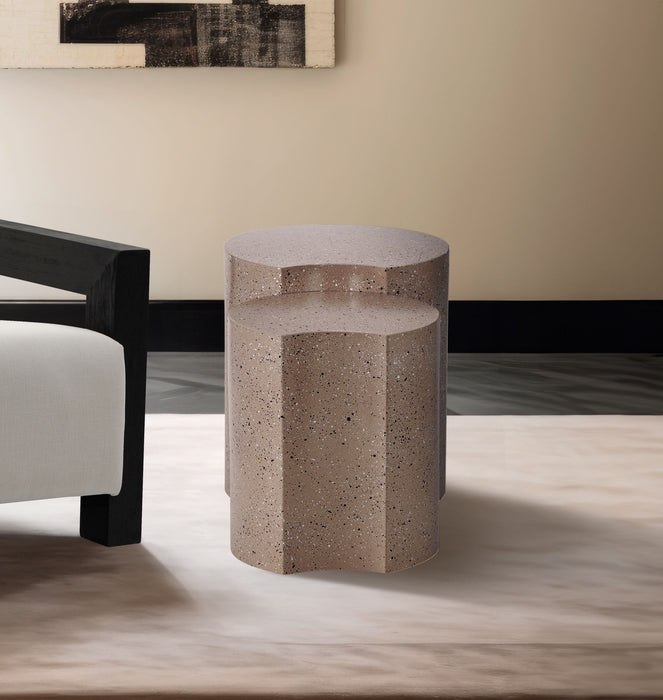 Dimple - Modular End Table - Terazzo Finish - Simple Home Plus