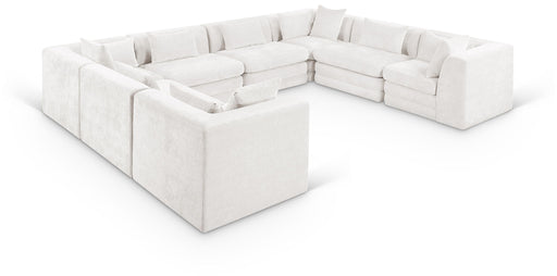 Stellar - 8 Piece Chenille Fabric Upholstered Modular Sectional - Simple Home Plus