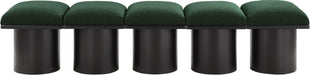 Pavilion - 5 Piece Modular Bench With Black Base - Simple Home Plus